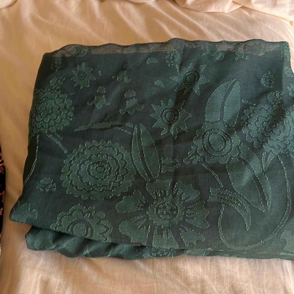 Idris Sheer Burnout Curtain Panels (2) 84x54